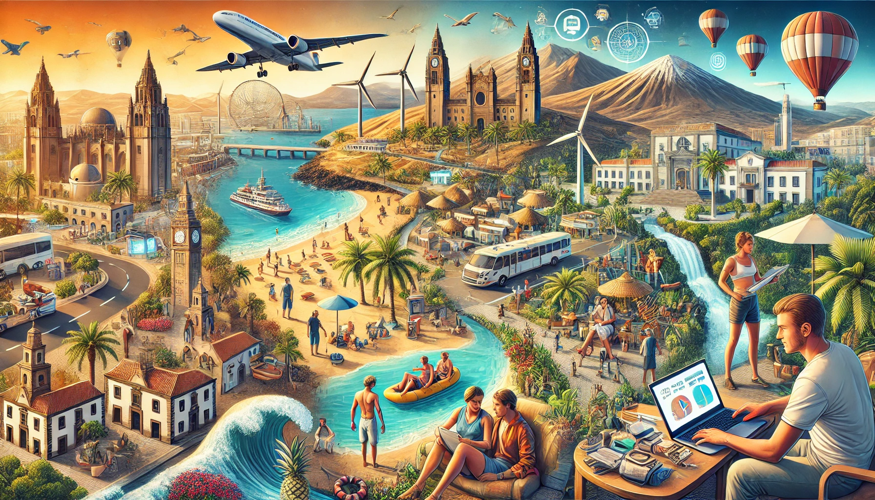 La Evolución del Sector Turístico en Canarias y Europa: Tendencias y Retos 15 julio 2024