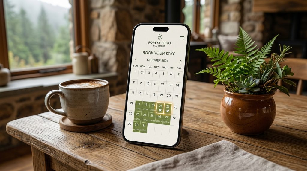 Motor de reservas en dispositivo móvil: sistema simple para captar reservas directas